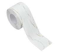 PATIKIL Ruban Mascaron Imperméable Autoadhésif, Bande Mascaron PVC Pour Joints Toilette, Bande Scellement Pour Baignoire, Pour Comptoir Cuisine Motif Marbre (1.5 Pouce x 10.5 Pieds)
