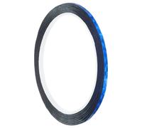 PATIKIL Ruban Prisme 3mm x 50m, 1 Pcs Auto-Adhésif Réfléchissant Métallisé pour la Décoration Murale d'Emballage d'Artisanat d'Art de Bricolage, Bleu