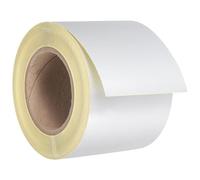 PATIKIL Ruban Réfléchissant, 1 Rouleau 45,7 M x 10 cm Ruban de Sécurité d'Avertissement de Prudence à Haute Visibilité Adhésif Imperméable pour Camions, Remorques, Voitures, Blanc