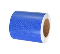 PATIKIL Ruban Réfléchissant Adhésif Bleu 1 Rouleau 15cm x 25 Mètres Ruban Adhésif Réfléchissant de Sécurité Imperméable et Haute Visibilité pour Camions, Remorques, Voitures