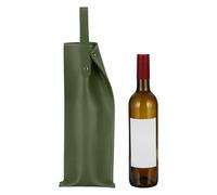 PATIKIL Sac À Bordeaux en Cuir, Sac Cadeau Réutilisable Bordeaux Double Couche Porte-Bouteille Jaune Clair Alcools Porte-Bouteille Unique Anniversaire, Mariage, Pique-Nique, Fête,
