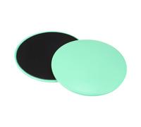 PATIKIL Sliders de Base pour l' Entraînement 6,9", 2 Paquets de Sliders d'exercice à Double Face pour Fitness, Disques de Force Glissants pour Salle de Sport, Cyan