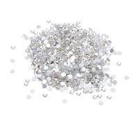 PATIKIL SS4/1440Pcs Strass en Verre Diamanté, Pierres Faites Main, Transparent