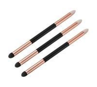 PATIKIL Stylo éponge mélangeur d'artiste, 3 pièces Petit Stylo éponge à Double tête réutilisable pour Le frottement, Pinceau de Croquis d'éponge de mélange d'art pour L'Artiste, Or