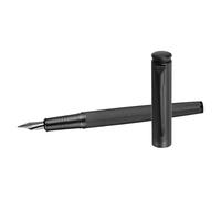 PATIKIL Stylo Plume Extra Fin En Titane Black Forest Noir | 1 Pack, Calligraphie Écriture Fluide Convertisseur Rechargeable Bureau Professionnel Journal Calligraphie Cadeau