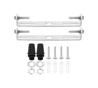 PATIKIL Support de Fixation Plafonnier 100mm 2pcs avec Vis Rondelle Écrou