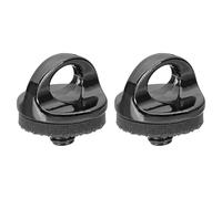 PATIKIL Support De Vis pour Sangle D'Appareil Photo 1/4", 2Pcs Vis De Fixation en Alliage De Zinc pour Sangle De Poignet, Harnais, Trépied Et Appareil Photo réflexif, Noir