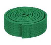 PATIKIL Taekwondo Coloré Classement Ceinture 1.5" x5.2Ft 1.6M, Polyester Martial Arts Judo Karaté Ceinture pour Entraîneur Enseignement Pratique, Vert