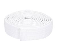PATIKIL Taekwondo Coloré Classement Ceinture 1.5" x9.2Ft 2.8m, Polyester Martiaux Arts Judo Karaté Ceinture pour Entraîneur Enseignement Pratique, Blanc
