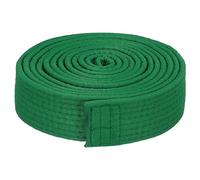 PATIKIL Taekwondo Coloré Classement Ceinture 1.5" x9.2Ft 2.8m, Polyester Martiaux Arts Judo Karaté Ceinture pour Entraîneur Enseignement Pratique, Vert