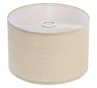 PATIKIL Tambour Lampe Nuances 12"x12"x8" Linge Lampe Ombre Facile Assemble Abat-jour pour Table Lampes Sol Lampes Pendant Lumière, Crème