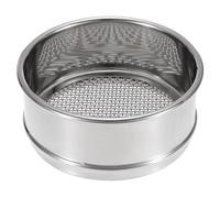 PATIKIL Tamis De Laboratoire 10 Mesh, Tamis D'essai De 4" De Diametre En Toile Metallique 304 En Acier Inoxydable (2mm) Pour Laboratoire Industriel