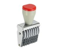 PATIKIL Tampon A Chiffres Réglables 8 Chiffres Tampon En Caoutchouc Ajustable Symboles Numériques Modifiables Date De Bureau Pour Entreprises Etiquettes De Prix Créatives