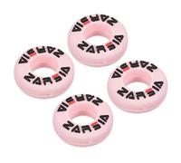 PATIKIL Tennis Vibration Amortisseur, 4 Paquet Rond Forme Silicone Absorbeur Chocs Raquette Corde Amortissement pour Tennis Racquet, Rose