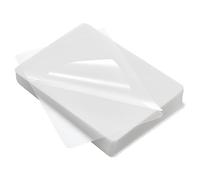 PATIKIL Thermique Pochettes Plastification, 200Pcs Feuilles Plastification Transparentes 3 Mil 3,8"x2,6 Plastifieuse Pochettes pour Laminateur Machine, Carte, Photo Protection, Bricolage