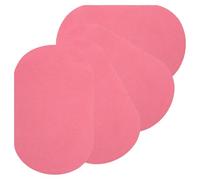 PATIKIL Thermocollant Correctifs, 4pcs 7x4 pouce Coude Genou Velours Correctifs Réparation Correctifs Trousse pour Vêtements Pantalons Chemises Vestes Raccommodage, Foncé Rose