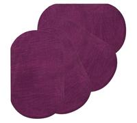PATIKIL Thermocollant Correctifs, 4pcs 7x4 pouce Coude Genou Velours Correctifs Réparation Correctifs Trousse pour Vêtements Pantalons Chemises Vestes Raccommodage, Violet