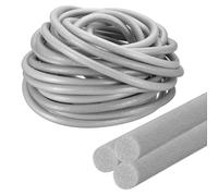 PATIKIL Tige d'appui en mousse de 4,6 cm x 29,9 m, bande d'étanchéité pour joints d'expansion en béton pour sceller les espaces de béton, scellant de joints de fissures, gris
