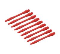 PATIKIL Tiges 45mm Fléchettes, Medium 2BA Filetage Plastique Fléchettes Tiges Fléchettes Accessoires pour Acier Astuce - 9 Colis (Rouge)