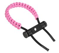 PATIKIL Tir Arc Arc Poignet Sangle, Réglable Composé Tresse Poignet Sangle, Rose Clair