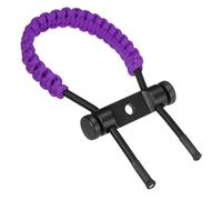 PATIKIL Tir Arc Arc Poignet Sangle, Réglable Composé Tresse Poignet Sangle, Violet