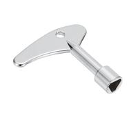 PATIKIL Triangle Clé Serrage, Triangular Utilité Service Clés Prise Universel Serrure Clés pour Gaz Électrique Ascenseur Verrouillage Porte