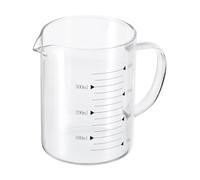 PATIKIL Verre Doseur de 350 ml, Gradué en Verre Borosilicate 3.3 avec Échelle Imprimée en Noir Pour Mesurer Les Liquides, avec Bec Verseur en Forme de V Pour la Cuisine