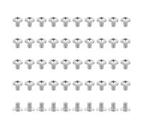 PATIKIL Vis à Tête Bombée 10#-32x5/16", 50Pcs Vis à Bois Tête Cruciforme Unc Fixation Acier Inoxydable 304 pour Appareils Électroménagers, Meubles et Pales de Ventilateur de Plafond