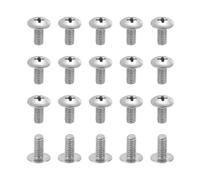 PATIKIL Vis à Tête Bombée 8#-32x3/8", 20Pcs Vis à Bois Tête Cruciforme Unc Fixation Acier Inoxydable 304 pour Appareils Électroménagers, Meubles et Pales de Ventilateur de Plafond
