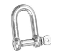 PATIKIL Vis Goupille Manille M12 1/2" 1940lbs, 316 INOX Acier D Anneau Manille pour Chaînes Fil Corde Extérieur, Argent