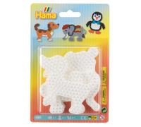 Patin à perles thermocollantes Hama MIDI éléphant, pingouin, chien plastique 3pcs