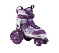 Patin à roulettes - HUDORA - My First Quad - Lavande - Taille 30-33 - 4 roues