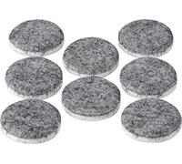 Patin adhésif rond feutre bords arrondis Spécial carrelage et sols rugueux 3M - Diamètre 22 mm - Vendu par 8
