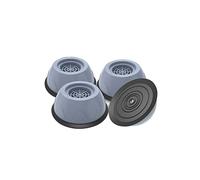 Patin Anti Vibration Machine à Laver 1/4 Pièces Coussinets Antidérapants en Caoutchouc pour Sèche-linge Tampon Anti Vibration Lave Linge pour L'augmentation Hauteur (4 Stück)