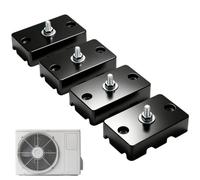 Patin anti-vibrations climatiseur 4 supports amortisseurs de choc pour