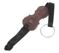 Patin Antidérapant pour Violoncelle en Bois, Portable et Stable | Usage Extérieur, Format Compact et Léger, Couleur Café, Maintien Sûr Lors des Concerts