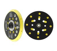 Patin arrière de ponceuse à 17 trous de 15,2 cm pour ponceuses orbitales, compatible avec BO6030 BO6040 et Festool RO1 ES150, disque de ponçage en plastique de 150 mm