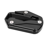 Patin Béquille Latérale Moto Pour Forza 350 2021 - 2025 NSS350 Forza350 Plaque D'extension Béquille Latérale Support D'agrandissement Du Coussinet Pied Antidérapant(Black)