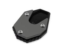Patin Béquille Moto Compatible Avec Suzuki Pour GSX150F Pour GIXXER155 Pour GSX Support Latéral Pied Moto, Extension Plaque D'agrandissement Béquille(Gray)