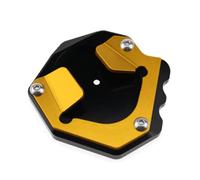 Patin Béquille Moto Compatible Avec Yamaha Pour XT1200ZE Pour Super Pour Tenere 2014-2020 Béquille De Moto Pied Latérale Agrandir Plaque D'extension(Yellow)
