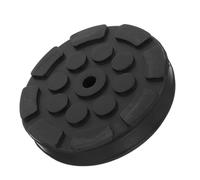 Patin Caoutchouc pour Cric de Levage, Support Antidérapant Véhicule Noir | Répartition de Charge, Protection du Dessous de Caisse, Compatible Plupart des Crics, Entretien Automobile