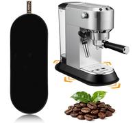 Patin coulissant pour De'Longhi Dedica Style EC685, design des deux côtés, tapis coulissant avec boucle de suspension, facile à nettoyer, protège la surface de travail de la cuisine, tapis robuste