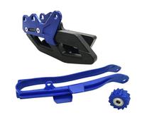 Patin de Chaine Compatible Avec Yamaha Pour YZ250FX Pour YZ450FX 2016-2019 Guide Rouleau Inférieur Chaîne Guide Garde Chaîne Curseur Rouleau Protection(Set)