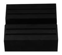 Patin de Cric en Caoutchouc Noir pour Maintenance et Châssis | Base Stable, Protection du Dessous de Caisse, Facile à Transporter, pour Réparations Diverses