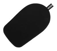 Patin de Mixage Coulissant en Silicone Noir Antidérapant pour Appareils | Déplacement Facile des Centrifugeuses et Grille, Rotation Pratique, Protège le Plan de Travail, la Cuisine Domestique