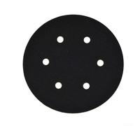 Patin de ponçage à filetage mâle 15,2 cm 5/16 24 pour ponceuses orbitales aléatoires compatible avec les éponges de polissage et les disques abrasifs, design à 6 trous pour extraction de poussière