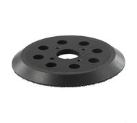 Patin de ponçage auto-agrippant de 125 mm pour ponceuses RS290 et RS241, tampon de ponçage en polyuréthane de qualité professionnelle avec 8 trous de poussière pour un polissage lisse