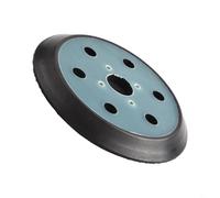 Patin de ponçage auto-agrippant de 150 mm pour ponceuse orbitale aléatoire, tampon de ponçage à 6 trous de rechange avec matériau PU flexible pour un polissage lisse dans les outils de maison et de
