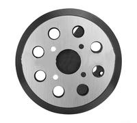 Patin de ponçage de 12,7 cm pour ponceuses orbitales aléatoires R2600 R2601 - Patin de rechange à 8 trous avec base en métal dur, pièce 300527002, 123 mm