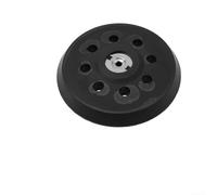 Patin de ponçage de 125 mm pour ponceuses SXE 325 et Intec 425 - Patin de ponçage de 12,7 cm avec motif à 8 trous, plaque de support en PU/plastique résistant à la chaleur